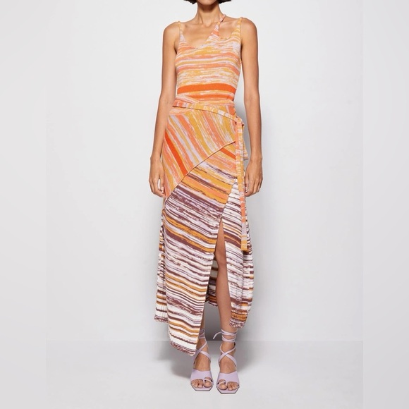 Jonathan Simkhai Dresses & Skirts - Jonathan Simkhai Space Dye Matching Set (Knit Tank Wrap Raelle Skirt)